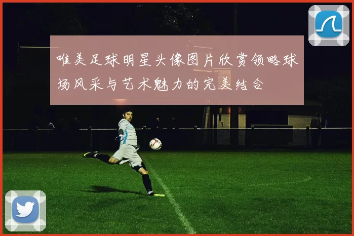 唯美足球明星头像图片欣赏领略球场风采与艺术魅力的完美结合