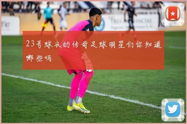 23号球衣的传奇足球明星们你知道哪些吗